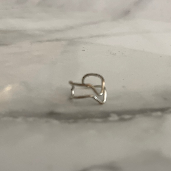 Highland west wire silver ear cuff - Picture 3 of 3